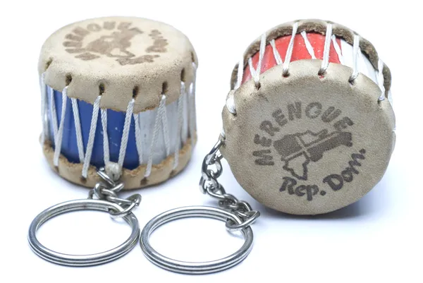 Key chain souvenir dominican republic — Stock Photo, Image