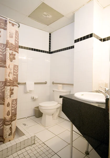 Otel tuvaletinde — Stok fotoğraf