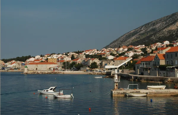 Hafen kroatien brac — Stockfoto