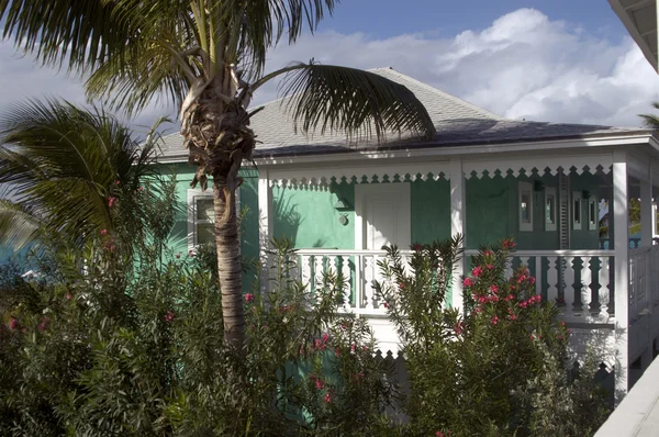 Cabana in de Bahama 's — Stockfoto