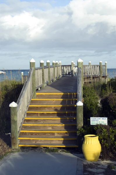 Deck over the sea — Stock Photo, Image