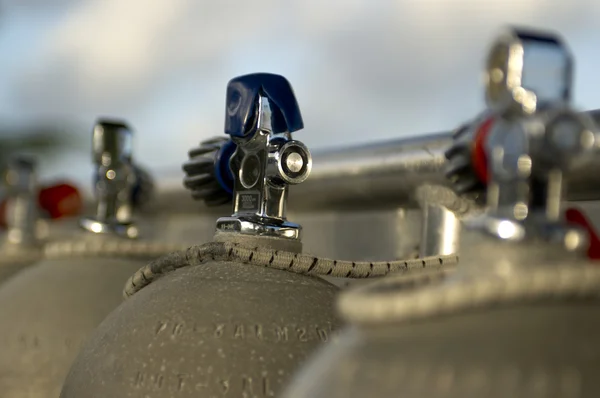 Scuba Tanks — Stockfoto