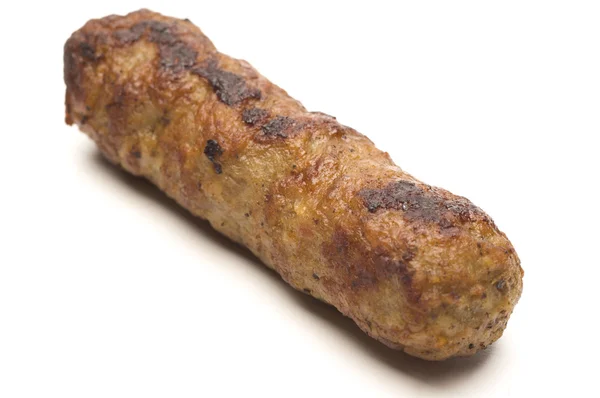 One pork sausage — Stock Photo, Image