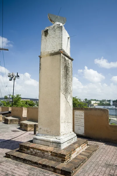 Reloj del Sol Santo domingo — Stockfoto