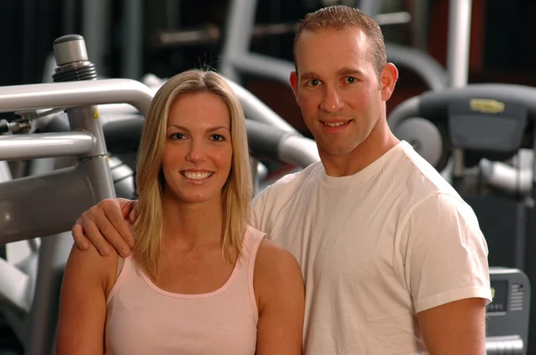 Fitness couple — Stock Photo, Image