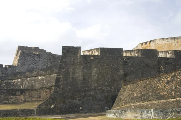 Крепость Сан-Кристобаль-Сан-Хуан — стоковое фото