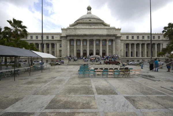 Kapitol Gebäude alt san juan — Stockfoto