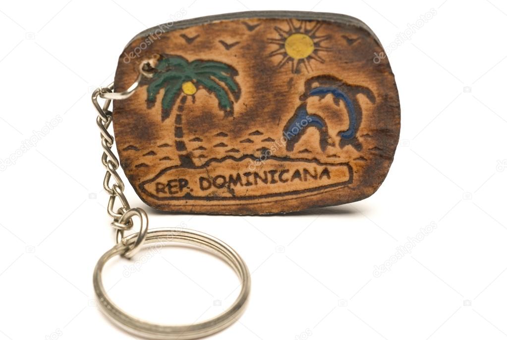 key chain souvenir dominican republic