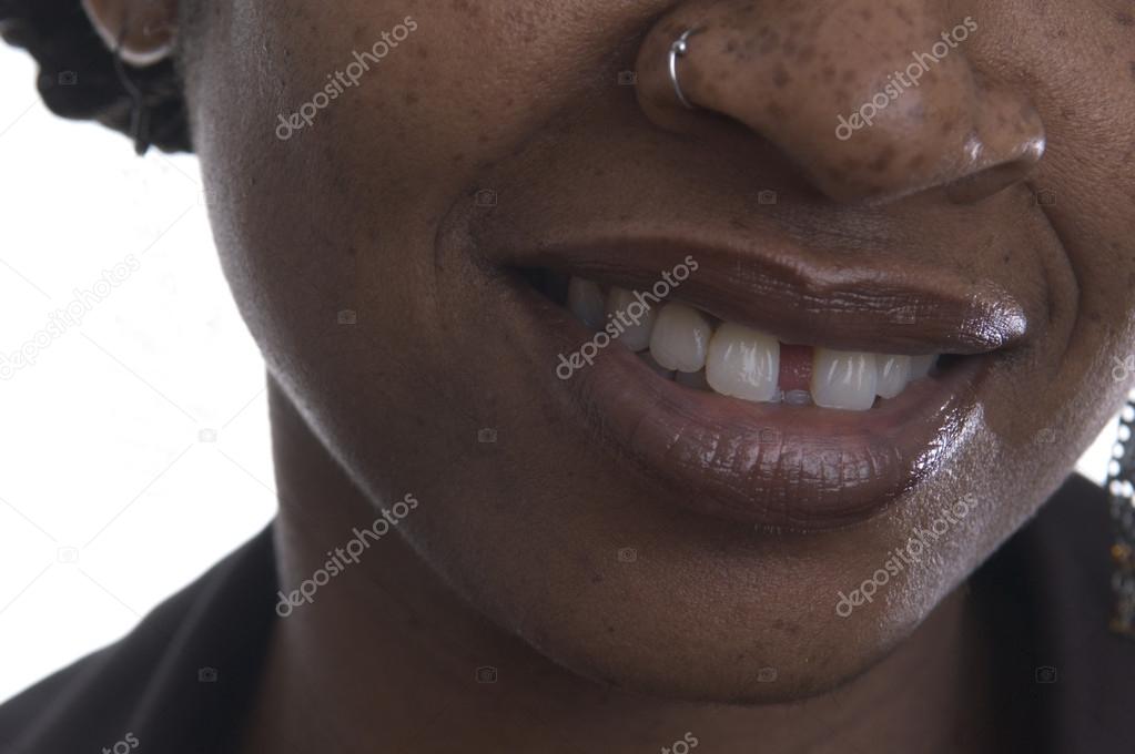 smiling woman