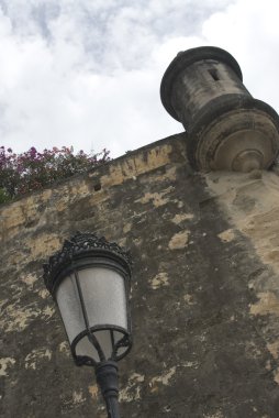 duvar ve nöbetçi eski san juan sonrası