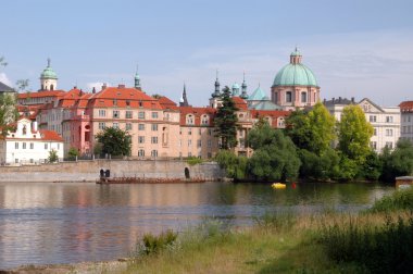 Prag castel ilçe vlata Nehri'nin tarafından