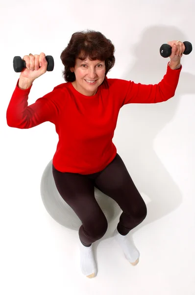 Working out — Stock Photo, Image