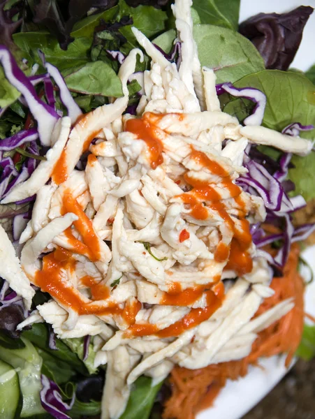 Vietnamese food chicken salad — Stock Photo, Image