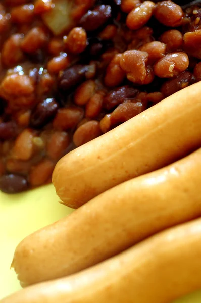 Franks beans — Stock Photo, Image