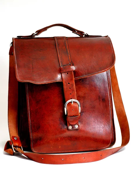 Leather bag — Stock Photo, Image