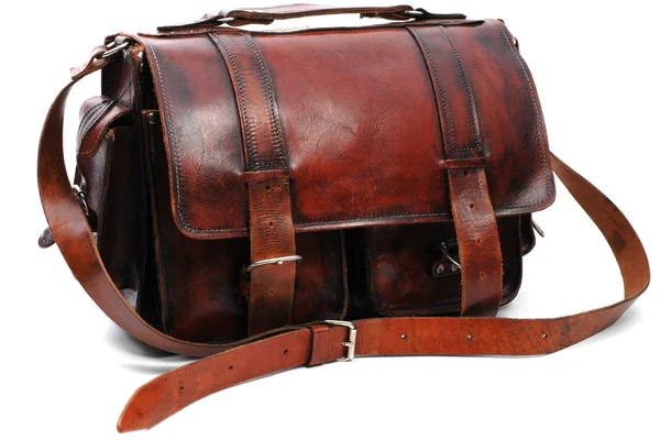 Leather bag — Stock Photo, Image