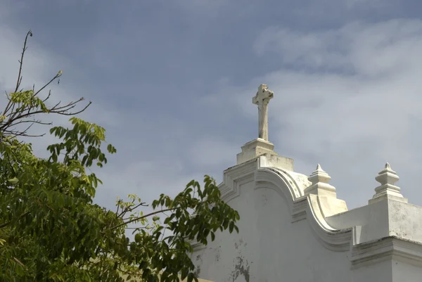 Церква Сан-Хосе Старий Сан-Хуан — стокове фото