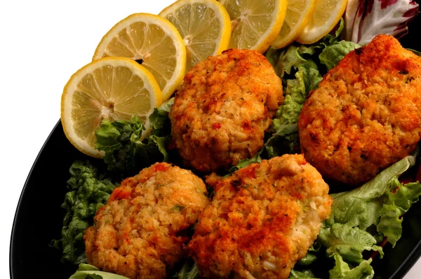 Crab cakes — Stock Photo, Image