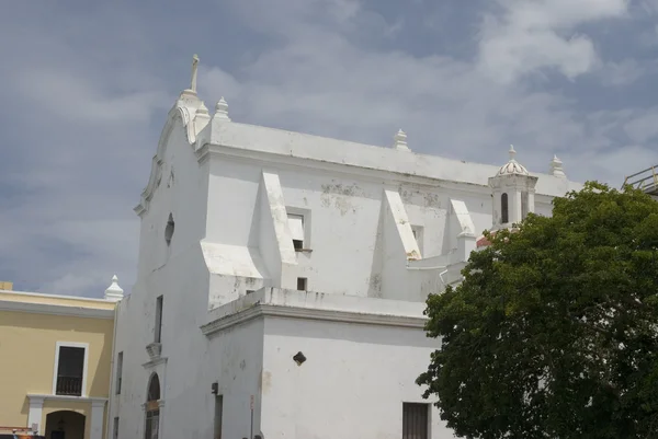 Chiesa di San Jose Vecchio san juan puerto rico — Foto Stock