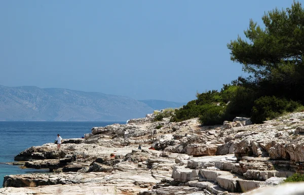 Klippiga kust — Stockfoto