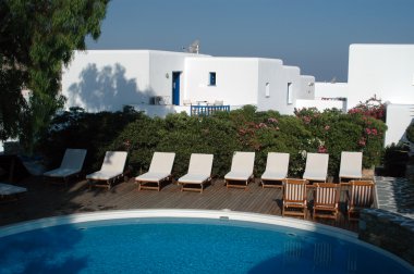 havuz Yunan otel