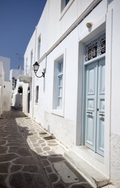 Yunan Adası sokak sahnesi