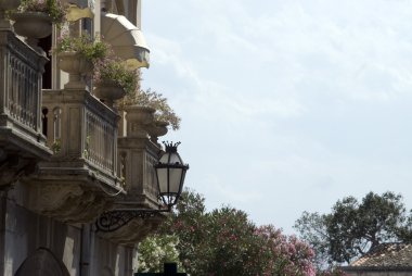 mimari taormina Sicilya