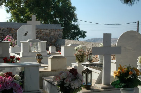 Friedhof Griechenland — Stockfoto