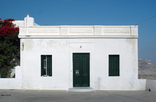 Κτίριο Ελληνικά νησιά — Φωτογραφία Αρχείου