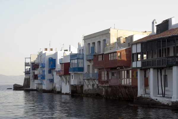 Pequeña veneciana mykonos — Foto de Stock