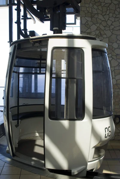 Cable car taormina sicliy — Stock Photo, Image