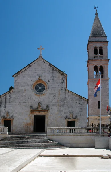 Igreja supetar croácia — Fotografia de Stock