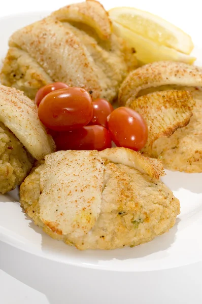 Stuffed fillet of sole — Stock Photo, Image