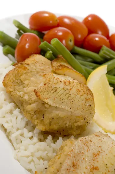 Stuffed fillet of sole — Stock Photo, Image