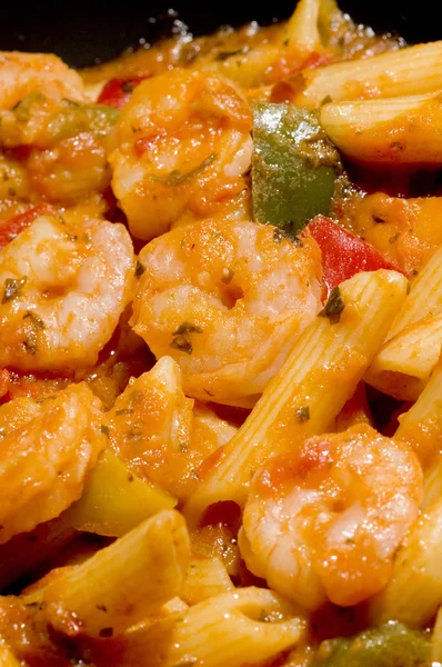 Shrimp fra diavolo — Stock Photo, Image