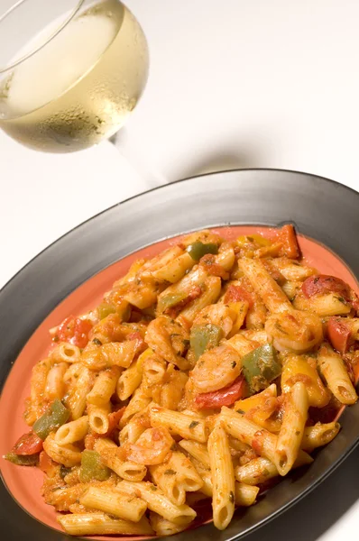 Shrimp fra diavolo — Stock Photo, Image