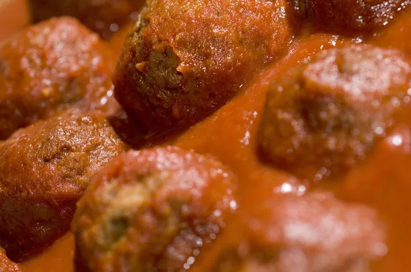 Meatballs tomato sauce — Stock Photo, Image