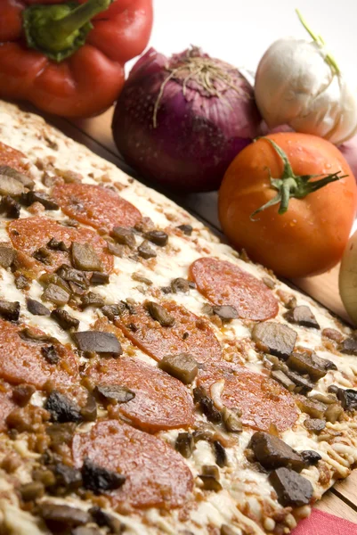 Pizza Suprema — Foto de Stock