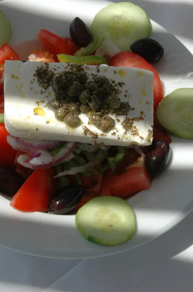 Greek salad — Stock Photo, Image