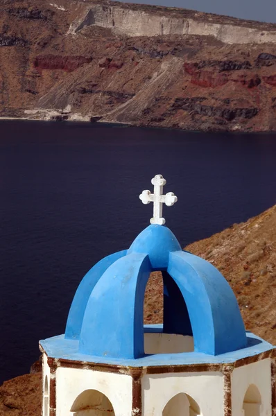 Greco isola chiesa — Foto Stock