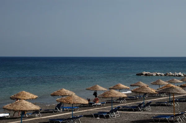 Perissa beach — Stok fotoğraf