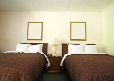 Otel odası.