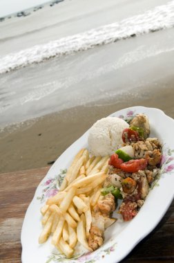 karışık deniz ürünleri kebap nicaragua