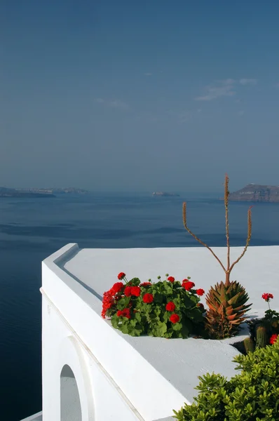 Incroyable vue santorini — Photo