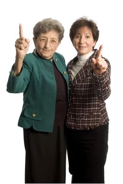 Equipe femminile — Foto Stock