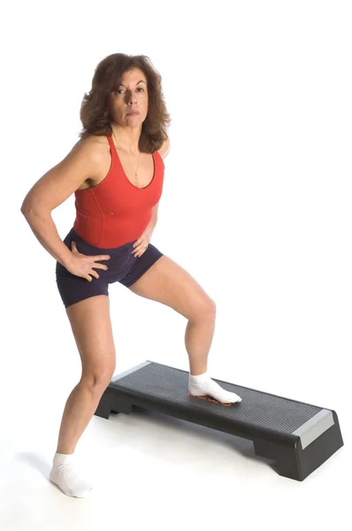 Woman exercising — Stock Photo, Image