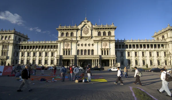 Национальный дворец города Гватемала — стоковое фото
