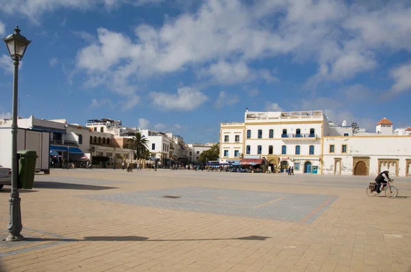 Plac w essaouira Maroko — Zdjęcie stockowe