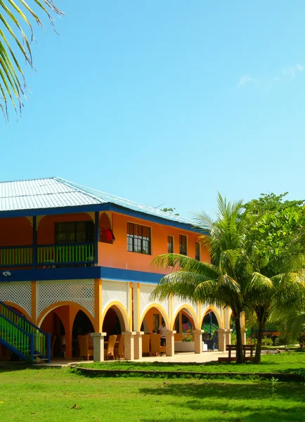 Hôtel restaurant dans la jungle nicaragua — Photo