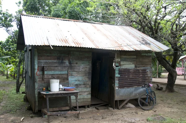 Tipica casa isola di mais nicaragua — Foto Stock